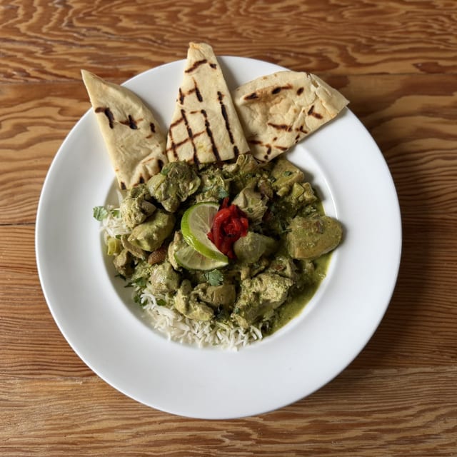 Thai Green Chicken Curry.