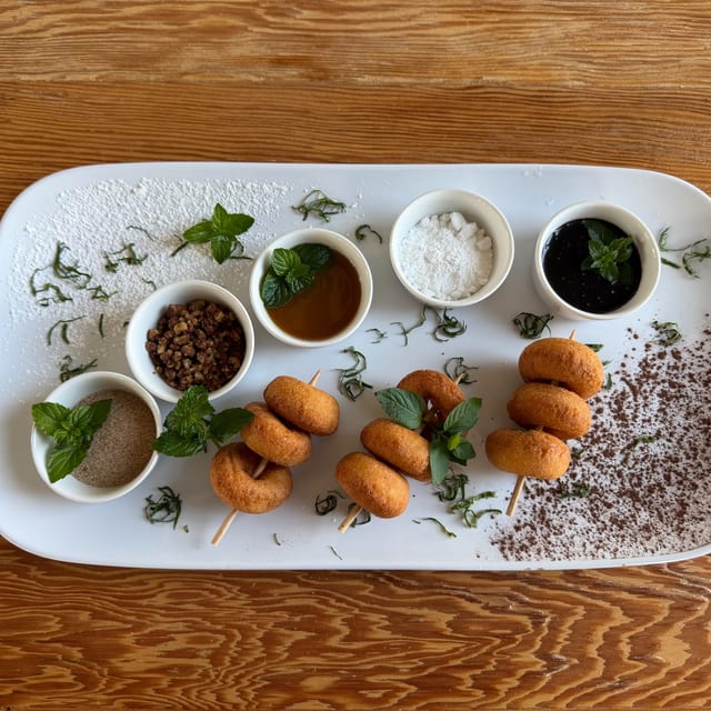 Mini Donut Platter.