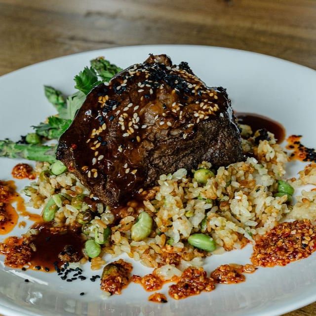 Sticky Sesame Short Ribs.