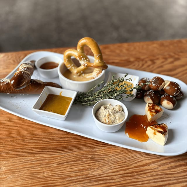 Twisted Pretzel Platter.