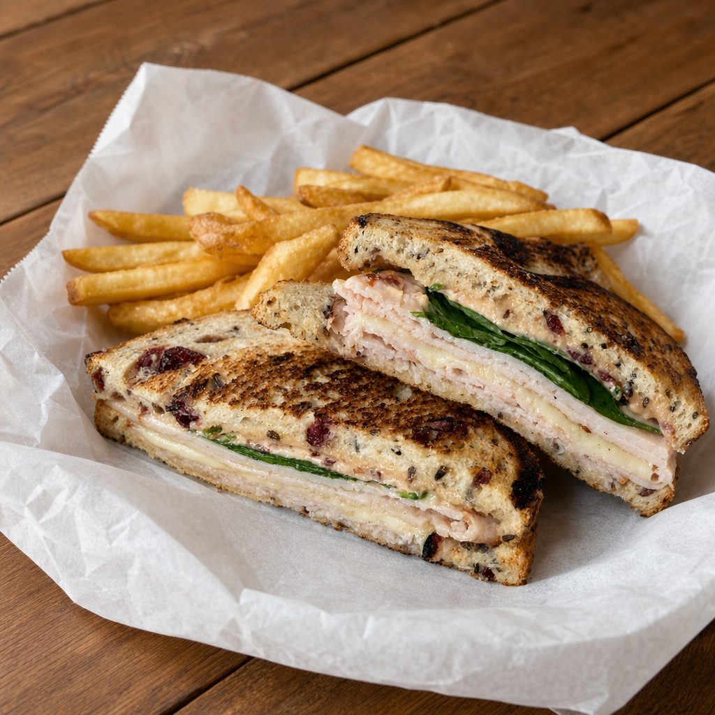 Smoked Turkey Melt.