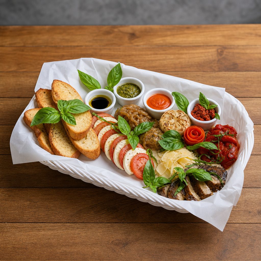 BYOB - Build Your Own Bruschetta.