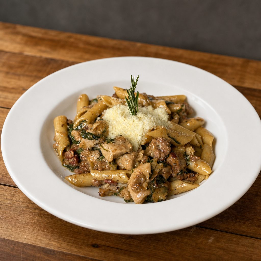 Chicken Sausage Penne.