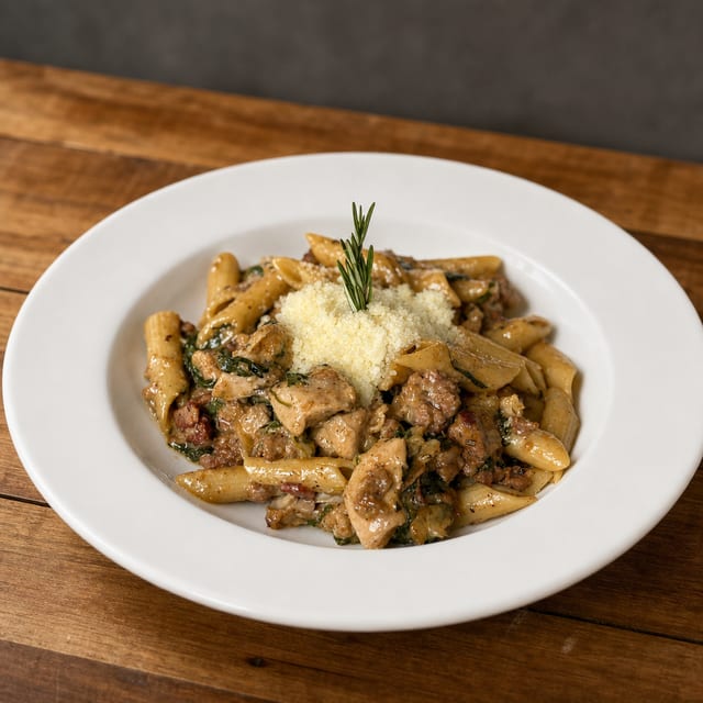 Chicken Sausage Penne.