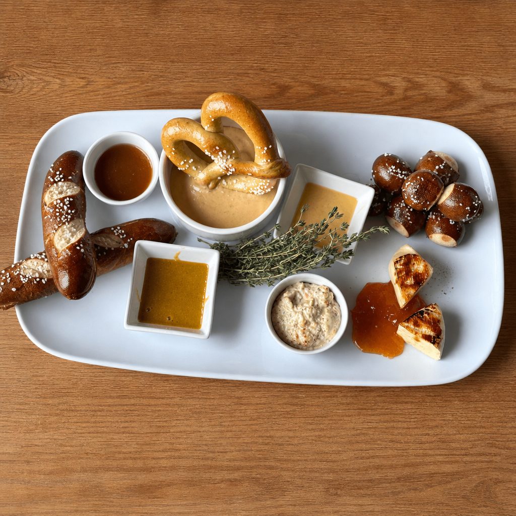 Twisted Pretzel Platter.