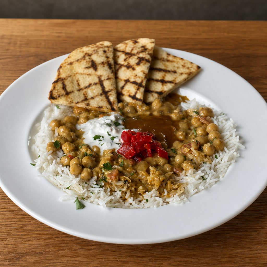 Veggie Chickpea Curry.