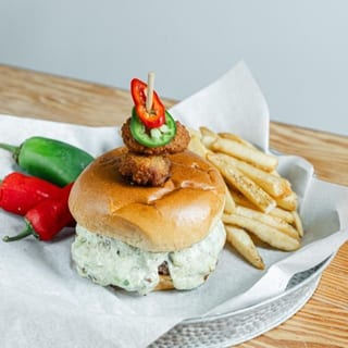 Jalapeno Popper Burger
